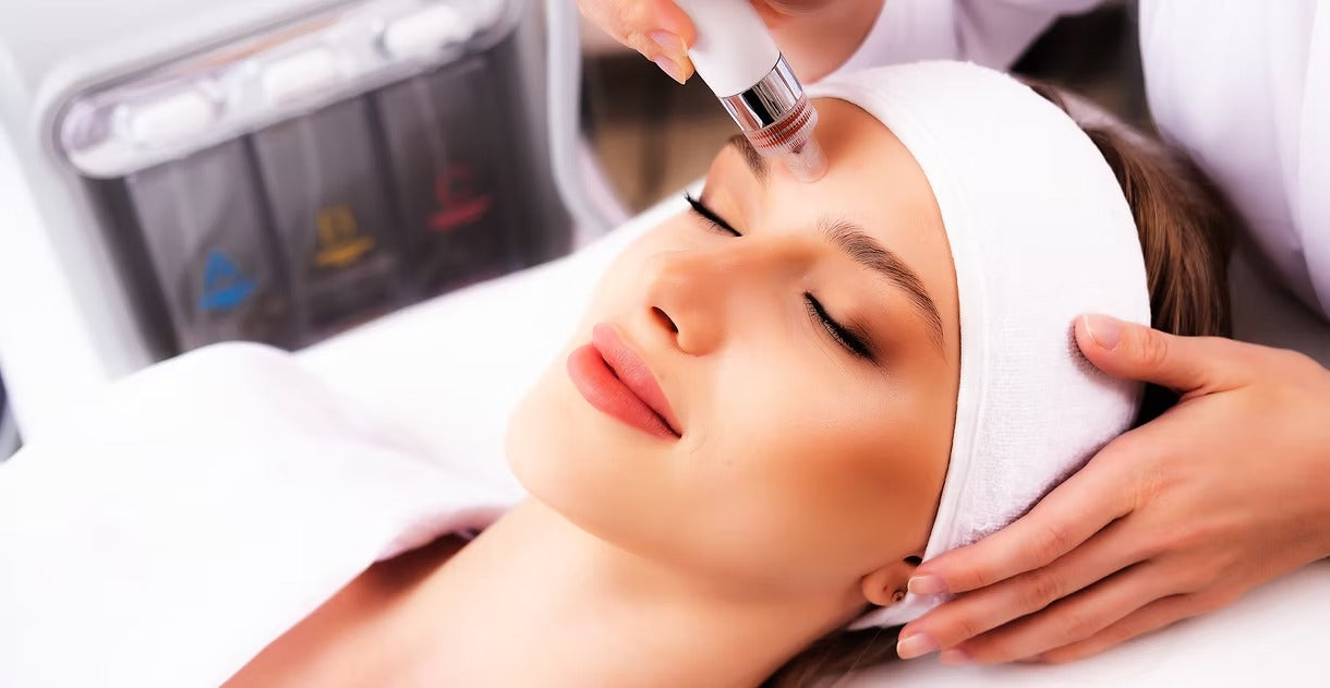 Sense of touch wan chai aqua peel hydrodermabrasion facial spa hk christmas facial